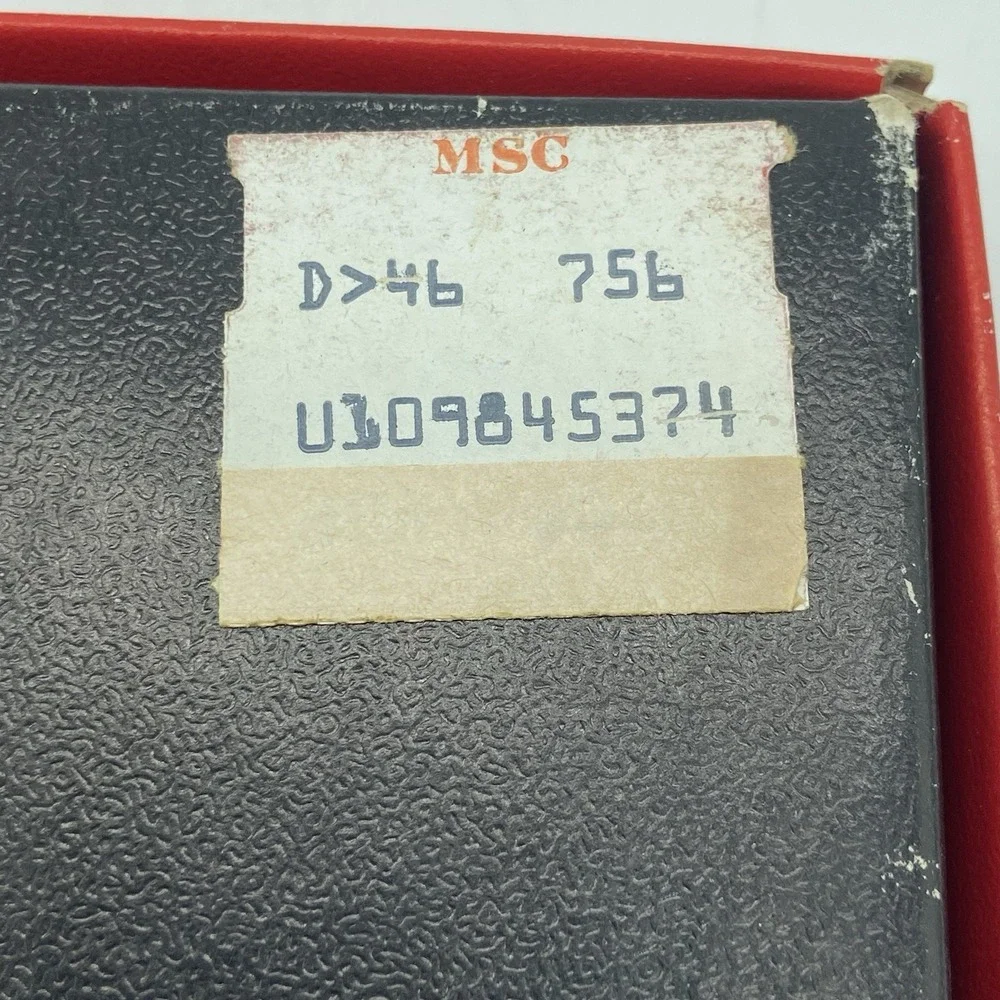Vintage Mersco Neck Magnifier Glass Hands Free Reading Sewing Original Box Japan
